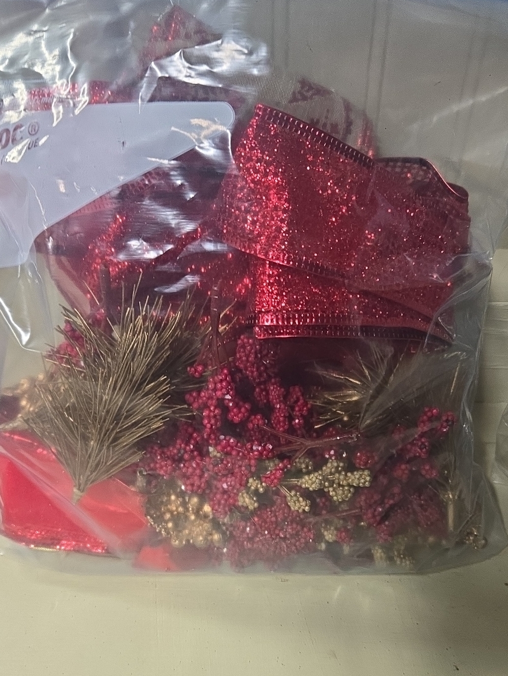 Christmas Ribbons Bags